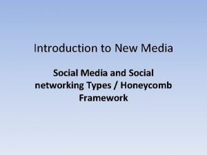 Introduction about social media Introduction about social media