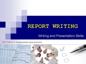 Example of introduction in reporting in class