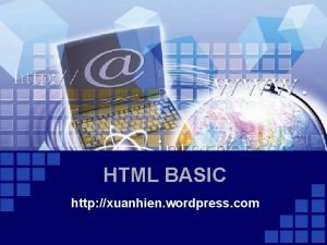 Basic tag in html