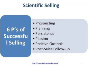 The 6 ps of planning The 6 ps of planning