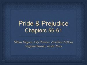 Pride and prejudice chapter 57