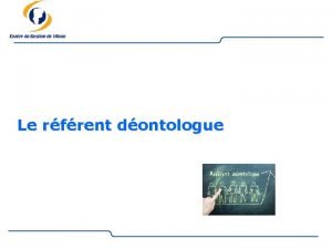 Dontologie