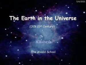 362021 The Earth in the Universe OCR 21