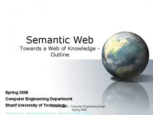 Semantic outline