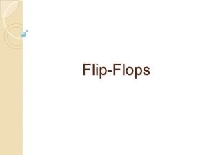 Sr flip flop