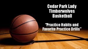 Cedar park lady timberwolves basketball