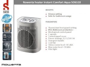 Rowenta so 6510