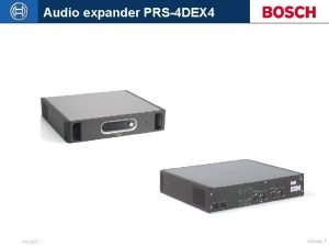 Audio expander PRS4 DEX 4 4 3 2021