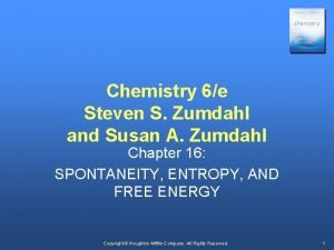 Chemistry 6e Steven S Zumdahl and Susan A