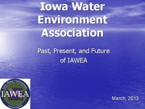 Iowa water environment association