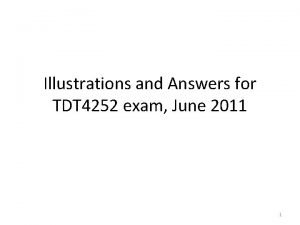 Illustrations and Answers for TDT 4252 exam June