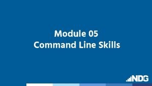 Module 5 - command line skills