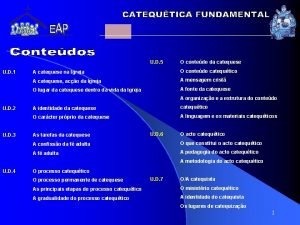 Acto catequetico