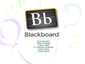 Blackboard hacettepe