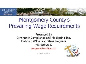Contractor compliance and monitoring inc