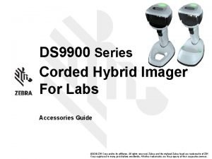 DS 9900 Series Corded Hybrid Imager For Labs