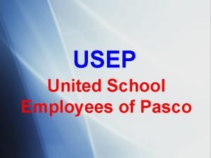 Usep pasco