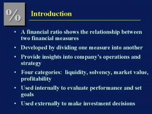 Return on sales formula