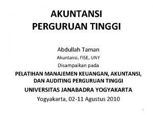 Pihak eksternal akuntansi