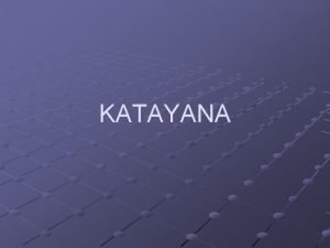 KATAYANA HE FORMED THE TRIUMVIRATE IN THE REALM