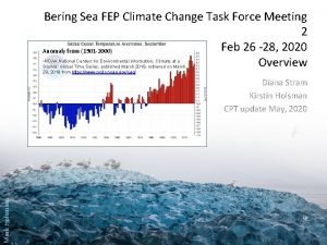 Bering Sea FEP Climate Change Task Force Meeting