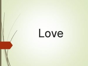 Love What is Love 1 Corinthians 13 4