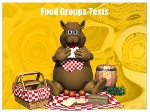 Starch food test method