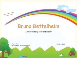 Bruno bettelheim fairy tales