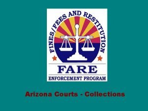 Fare program arizona state courts