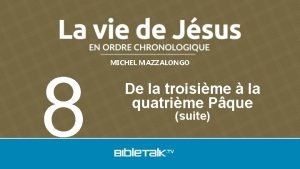 8 MICHEL MAZZALONGO De la troisime la quatrime