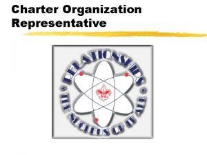 Chartered organization representative