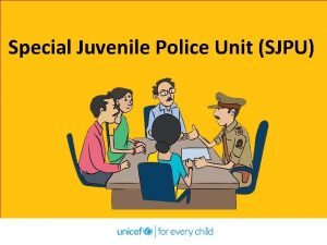 Special juvenile police unit