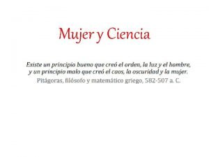 Mujer y Ciencia Ada Lovelace 1815 1852 Considerada