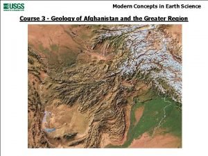 Modern Concepts in Earth Science Course 3 Geology