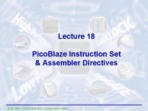 Picoblaze instruction set