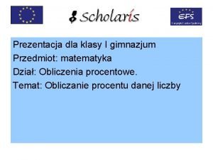 Jak obliczyc procent z liczby