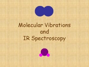 Stretching and bending vibrations in ir spectroscopy