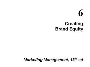 6 brand elements 6 brand elements