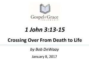 John 3:13-15 John 3:13-15