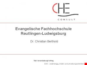 Dr. christian berthold