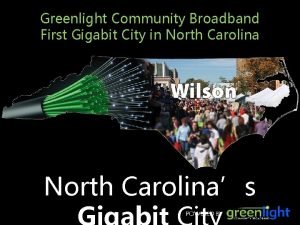Greenlight community broadband