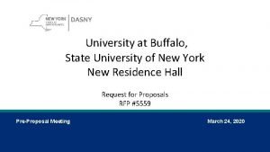 University at Buffalo State University of New York