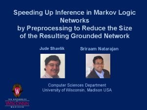 Speeding Up Inference in Markov Logic Networks by