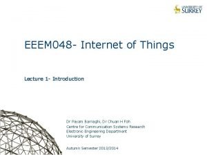 Trend internet of things