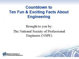 Countdown to Ten Fun Exciting Facts About Engineering