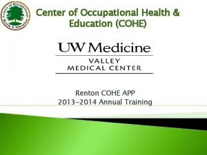Renton occupational health
