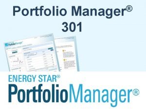 Manager Portfolio 301 Learning Objectives In this session