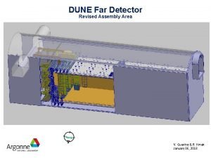 DUNE Far Detector Revised Assembly Area V Guarino