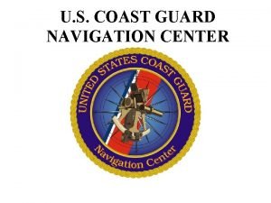 Us coast guard navigation center