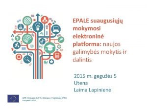 Epale platforma